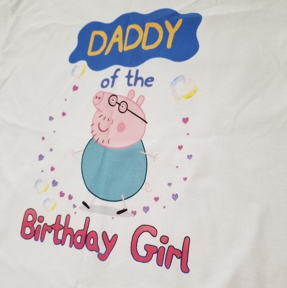 Peppa Pig Daddy of the Birthday Girl Men's… - Picture 2 of 6